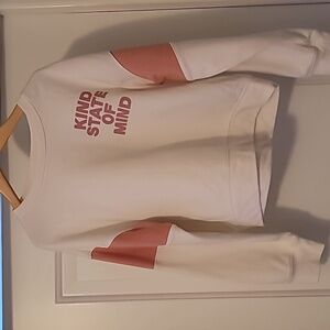 OLD NAVY Girls "Kind State of Mind" sweater size large